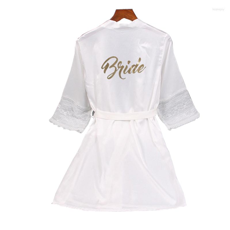 Women' Sleepwear Lace Sleeve Sexy Women Nightwear Robes Plus Size Gold Letter Wedding Kimono Satin Silk Female Bathrobes Bridemaids, Pink bridesmaid
Women' Sleepwear Lace Sleeve Sexy Women Nightwear Robes Plus Size Gold Letter Wedding Kimono Satin Silk Female Bathrobes Bridemaids, Pink bridesmaid