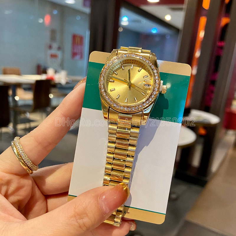Womens Stainless Steel Waterproof Luminous Watches 31mm Quartz Watch Famous Classic Designer Luxury Fashion Crystal Diamond Watches Women Favorite Wristwatch, Color 1
Womens Stainless Steel Waterproof Luminous Watches 31mm Quartz Watch Famous Classic Designer Luxury Fashion Crystal Diamond Watches Women Favorite Wristwatch, Color 1