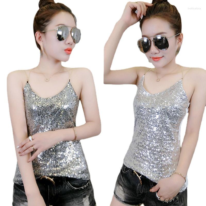 Women's Tanks Silver Gold Sequin Sexy Vest Women 2023 Spring Summer Spaghetti Strip T-Shirt Womens Tops And T-Shirts Female Camisole Top, Black
Women's Tanks Silver Gold Sequin Sexy Vest Women 2023 Spring Summer Spaghetti Strip T-Shirt Womens Tops And T-Shirts Female Camisole Top, Black