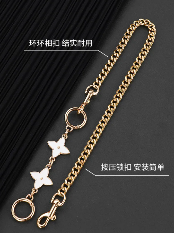All-match Extended Chains Bag Accessories Decorative Chain Wrap Revamp Bags Straps Replacement
All-match Extended Chains Bag Accessories Decorative Chain Wrap Revamp Bags Straps Replacement