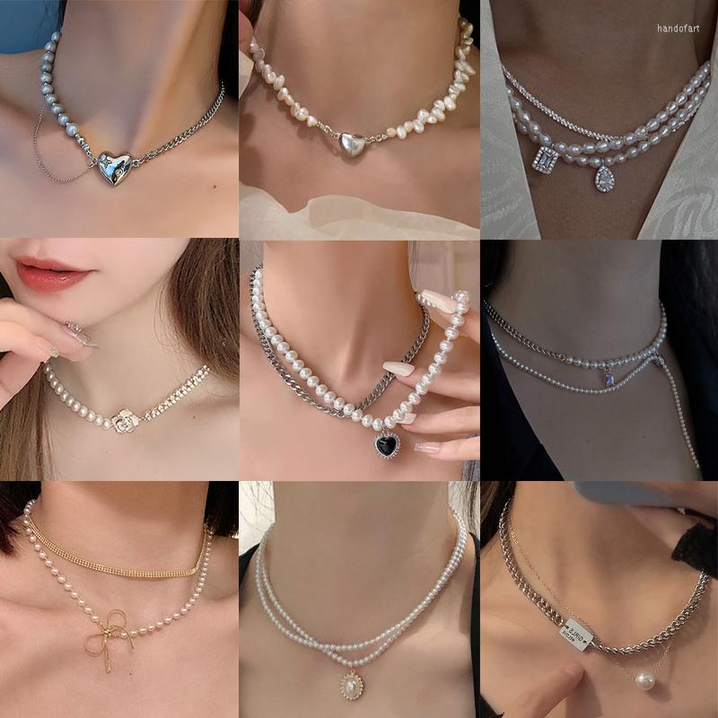 Pendant Necklaces Kpop Oval Pearl Necklace For Women Elagant Shell Romantic Wedding Party Jewelry Collares Para Mujer
Pendant Necklaces Kpop Oval Pearl Necklace For Women Elagant Shell Romantic Wedding Party Jewelry Collares Para Mujer
