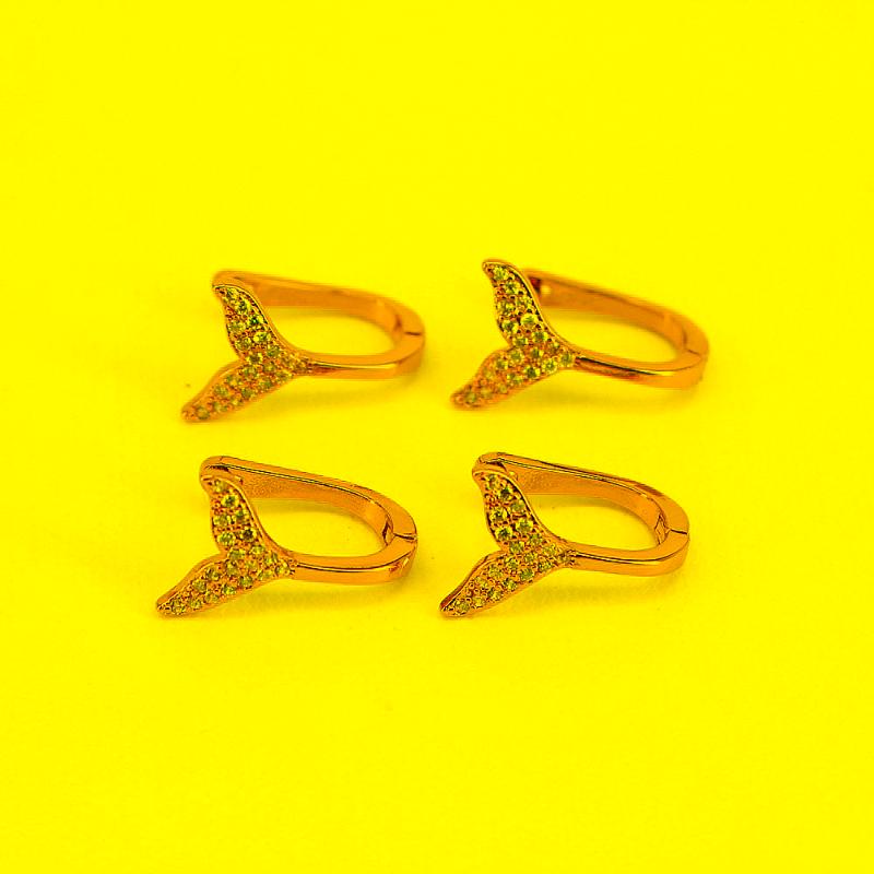 Hoop Earrings & Huggie 5Pairs Fish Tail Gold For Women Simple Round Earring Copper Charm Micro Pave Zircon CZ Korean Fashion EarringsHoop
Hoop Earrings & Huggie 5Pairs Fish Tail Gold For Women Simple Round Earring Copper Charm Micro Pave Zircon CZ Korean Fashion EarringsHoop
