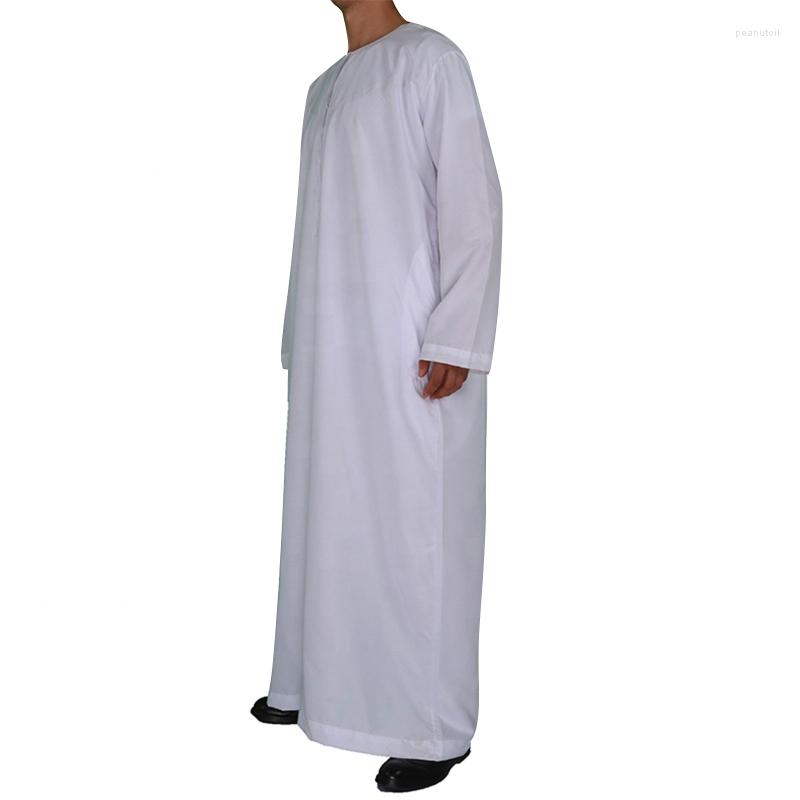 Ethnic Clothing Men Robe For W/ Long Sleeve Round Collar Traditional Muslim Eid Middle East Jubba Thobe Arab Dress Four T8NB
Ethnic Clothing Men Robe For W/ Long Sleeve Round Collar Traditional Muslim Eid Middle East Jubba Thobe Arab Dress Four T8NB