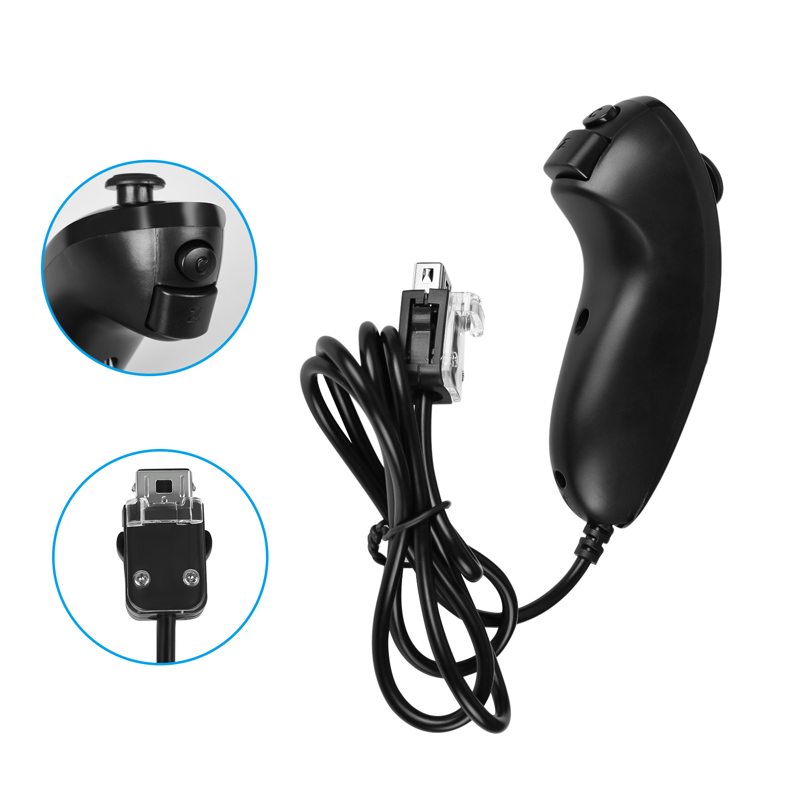 Built-in Motion Plus Remote For Nintendo Wii Controller Wii Remote Nunchuck Wii Motion Plus Controller Wireless Gamepad Controle