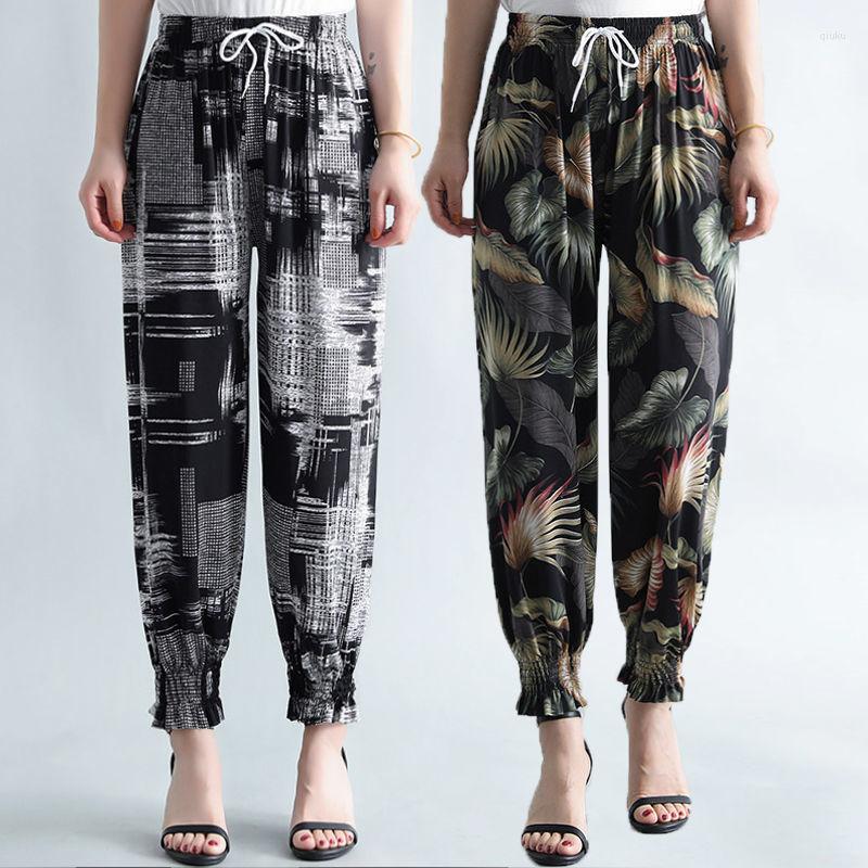 Women's Pants Summer Women's Radish Loose Anti-mosquito Ice Silk Harem Nine-point Flower Thin Bloomers
Women's Pants Summer Women's Radish Loose Anti-mosquito Ice Silk Harem Nine-point Flower Thin Bloomers