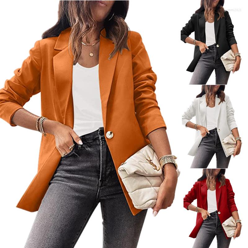 Women's Suits 2023 European And American Women's Dress Solid Color Casual Long Sleeve Small Suit, Dark blue
Women's Suits 2023 European And American Women's Dress Solid Color Casual Long Sleeve Small Suit, Dark blue
