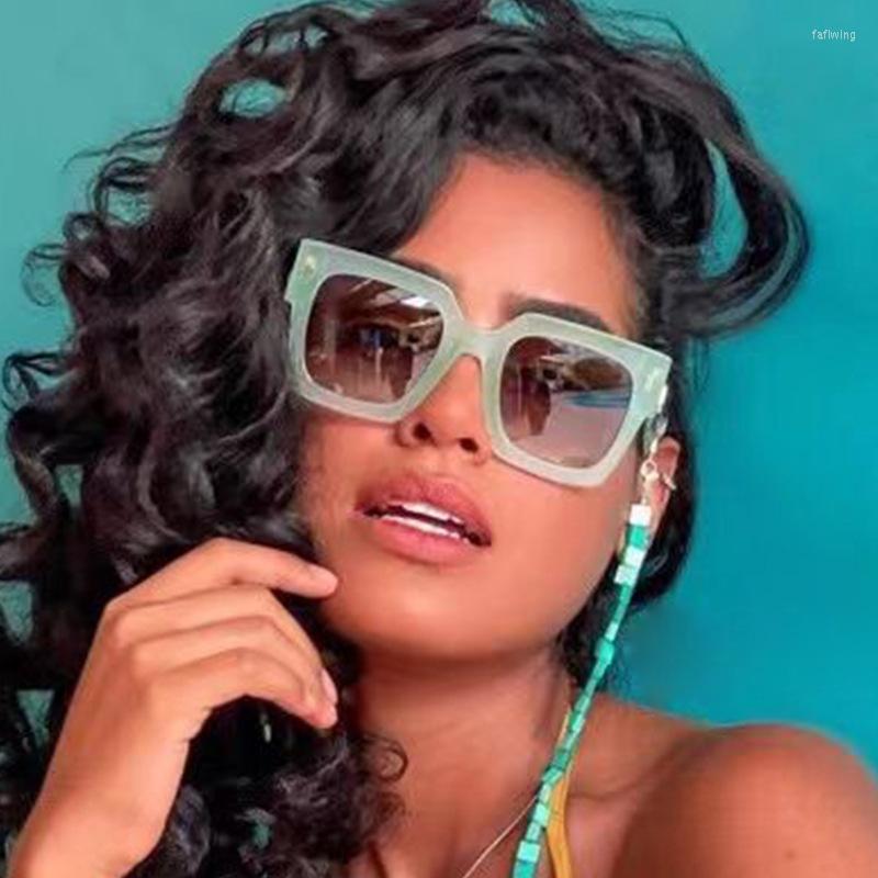 Sunglasses HKNA Oversized Women/Men Eyewear Women Vintage Square Glasses Mirror Gafas De Sol Mujer UV400
Sunglasses HKNA Oversized Women/Men Eyewear Women Vintage Square Glasses Mirror Gafas De Sol Mujer UV400