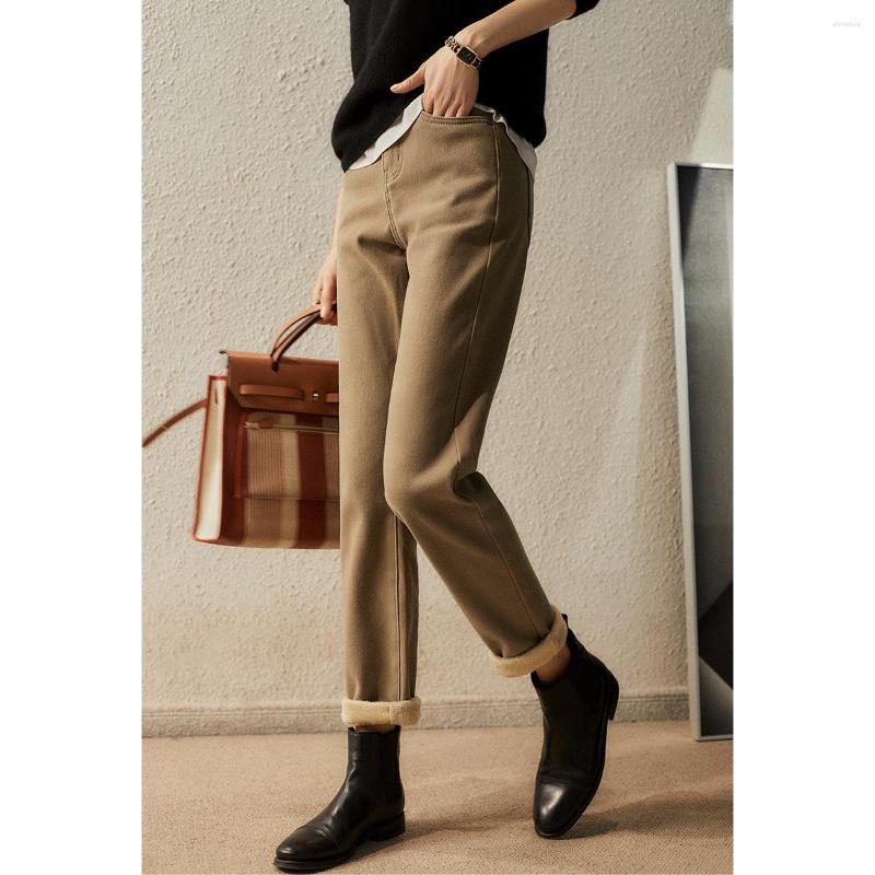 Women' Jeans With Fleece Winter Women' Thicking High Waist Warmer Solid Pencil Long Pants, 92201 camel
Women' Jeans With Fleece Winter Women' Thicking High Waist Warmer Solid Pencil Long Pants, 92201 camel
