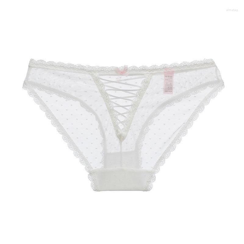 Women's Panties Sexy Lace Ladies Low-waist Cross Ribbon Edge Polka Dot Comfortable Soft Breathable A19184, Gray
Women's Panties Sexy Lace Ladies Low-waist Cross Ribbon Edge Polka Dot Comfortable Soft Breathable A19184, Gray