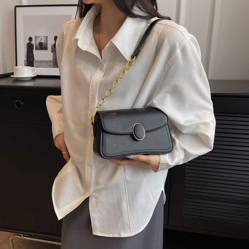 NXY Green Small PU Leather Solid Color Simple Flap Bags for Women 2023 Spring Trends Chain Handbag Ladies Crossbody Purse