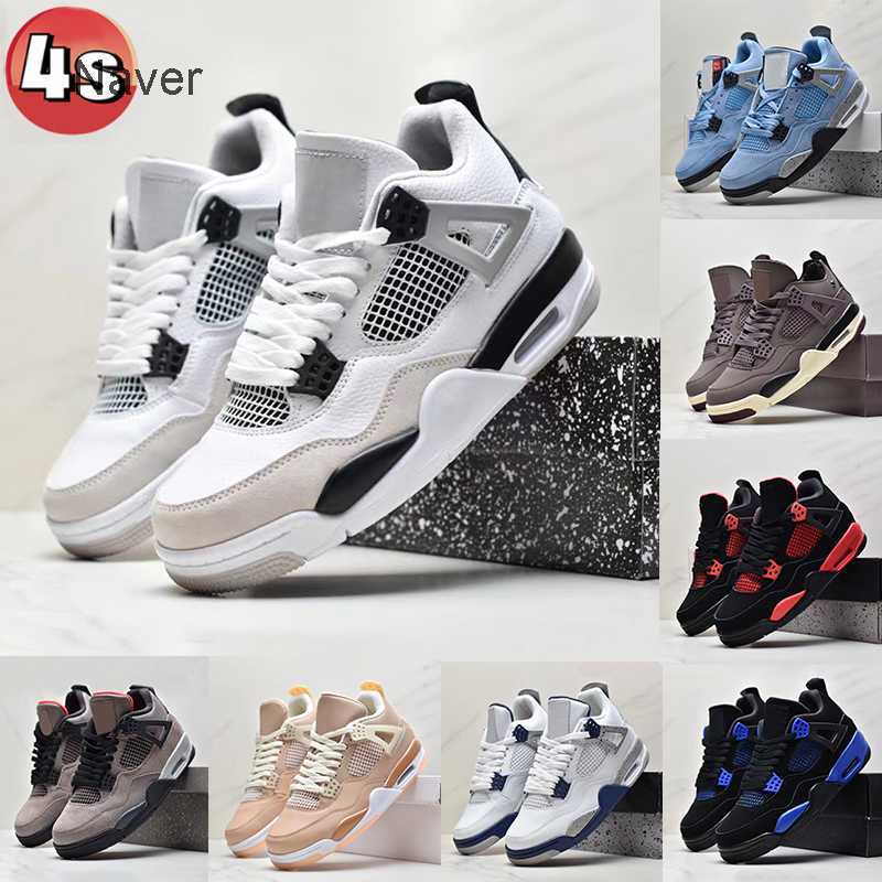 New 4 4s mens basketball shoes Military Black A Ma Maniere Violet Ore red thunder Midnight Navy black cat University Blue white oreo Taupe 92QS, 29 se black canvas
New 4 4s mens basketball shoes Military Black A Ma Maniere Violet Ore red thunder Midnight Navy black cat University Blue white oreo Taupe 92QS, 29 se black canvas