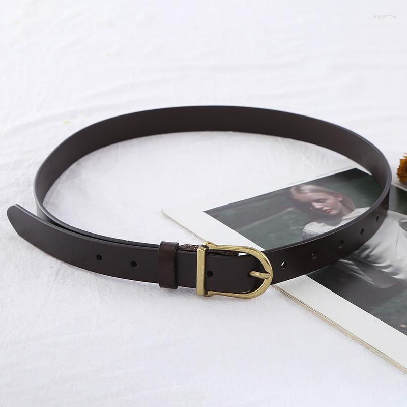 Belts Vintage Copper Buckle Belt Two-layer Cow Leather Women's With Jeans Simple Fashion Decoration Luxury, Brown
Belts Vintage Copper Buckle Belt Two-layer Cow Leather Women's With Jeans Simple Fashion Decoration Luxury, Brown