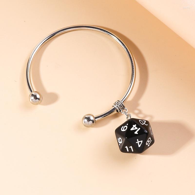 Charm Bracelets Black Dice Charms Bangle Trendy Pendants Chain & Link For Women Men Wrtstband Accessories
Charm Bracelets Black Dice Charms Bangle Trendy Pendants Chain & Link For Women Men Wrtstband Accessories