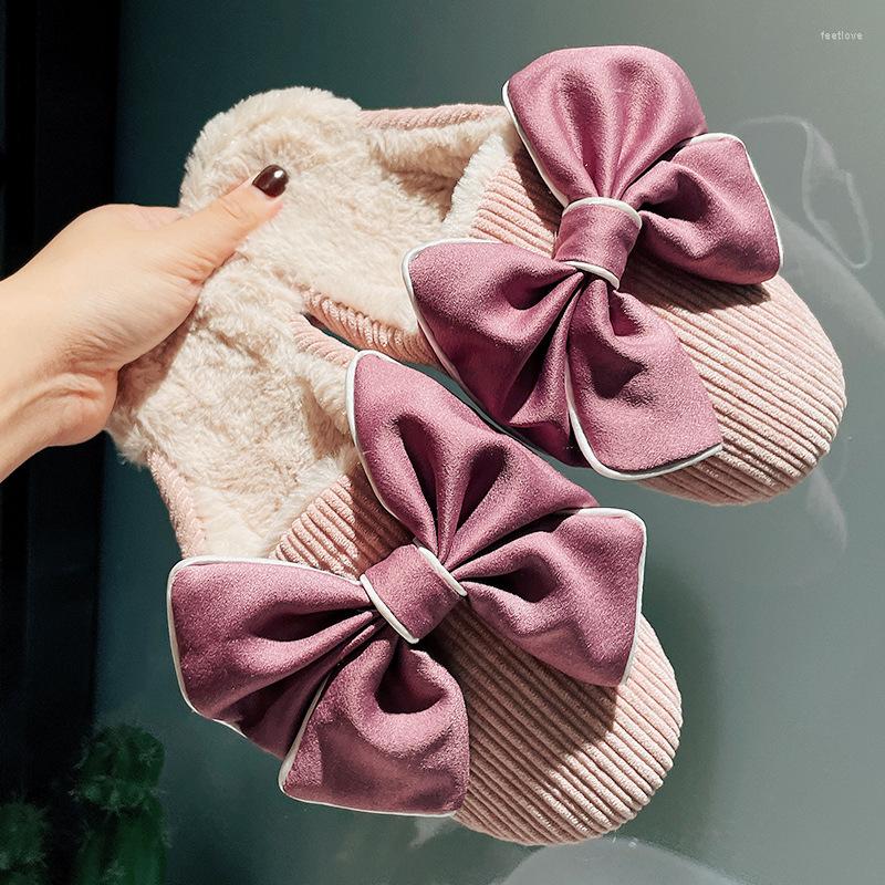 Slippers Ladies Temperament Bowknot Plush Home Soft Bottom High-grade Velvet Warm Anti-skid Cotton Shoes, Light grey
Slippers Ladies Temperament Bowknot Plush Home Soft Bottom High-grade Velvet Warm Anti-skid Cotton Shoes, Light grey