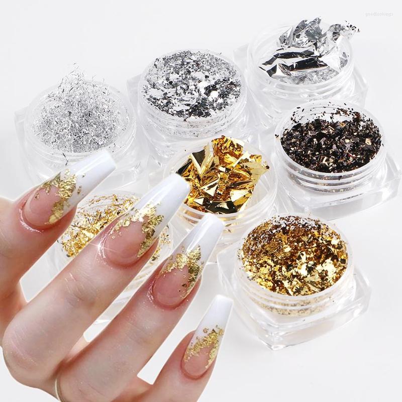 Nail Glitter 7 Boxes Aluminum Flakes Foils Set Gold Silver Irregular Paillette Art Sequins Decorations Sticker For Manicure
Nail Glitter 7 Boxes Aluminum Flakes Foils Set Gold Silver Irregular Paillette Art Sequins Decorations Sticker For Manicure