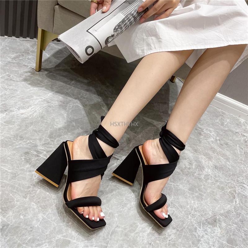 Dress Shoes Est Gladiator Sandals Women 2023 Fashion Silk Cross Strap Strange High Heels Pumps Square Toe Lace-Up Female, Black
Dress Shoes Est Gladiator Sandals Women 2023 Fashion Silk Cross Strap Strange High Heels Pumps Square Toe Lace-Up Female, Black