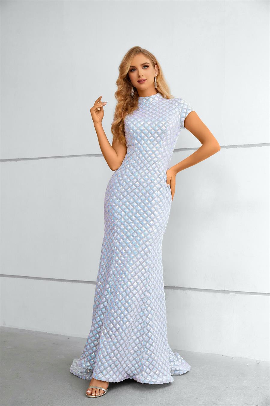 New high-end light luxury small crowd temperament celebrity prom elegant dress M301100, Same as image
New high-end light luxury small crowd temperament celebrity prom elegant dress M301100, Same as image