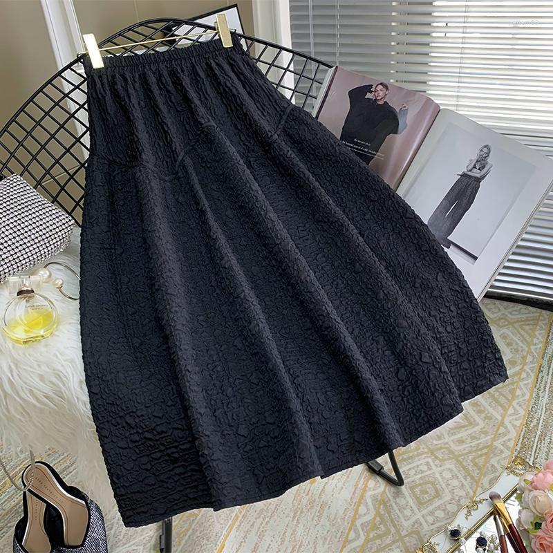 Skirts Skirt Women Spring And Autumn 2023 High Waist Retro Jacquard French Umbrella Mid-length Solid Hepburn Little Black Dress
Skirts Skirt Women Spring And Autumn 2023 High Waist Retro Jacquard French Umbrella Mid-length Solid Hepburn Little Black Dress