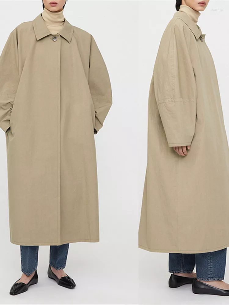 Women's Trench Coats Casual Style Women Turn-Down Cotton Coat Ladies Solid Simple All-Match Straight With Button Pockets Windbreaker, Picture color
Women's Trench Coats Casual Style Women Turn-Down Cotton Coat Ladies Solid Simple All-Match Straight With Button Pockets Windbreaker, Picture color