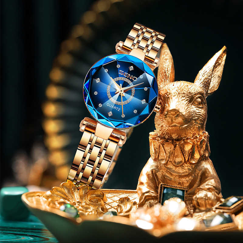 Tiktok ocean heart brand star sky diamond face bright multi-faceted glass solid steel belt women's waterproof watch
Tiktok ocean heart brand star sky diamond face bright multi-faceted glass solid steel belt women's waterproof watch