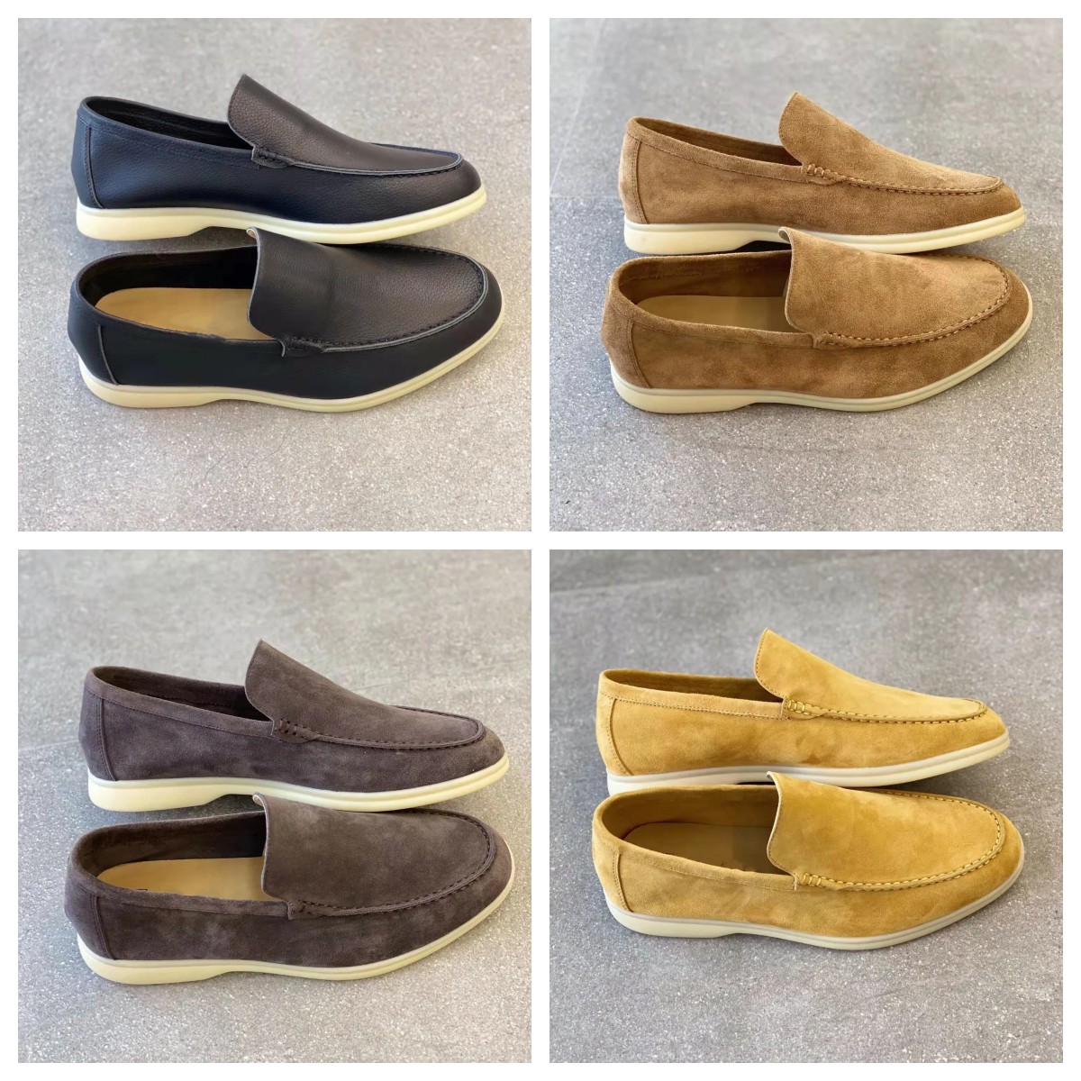 Suede leather Mens Loro Walk shoes luxury sneakers nubuck Lock designer Flats Slip-on dress shoe Large women walking shoes size 36-46 with box, 12
Suede leather Mens Loro Walk shoes luxury sneakers nubuck Lock designer Flats Slip-on dress shoe Large women walking shoes size 36-46 with box, 12