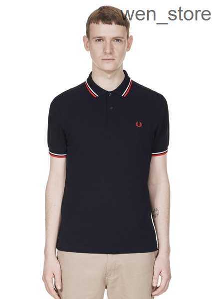 2023 Men Classic Perry Polo Shirts Cotton Leaf Embroidery High Quality Summer Casual Polos Striped Collar London Fred Tees Tops Black 1 N1J8, Navy blue
2023 Men Classic Perry Polo Shirts Cotton Leaf Embroidery High Quality Summer Casual Polos Striped Collar London Fred Tees Tops Black 1 N1J8, Navy blue