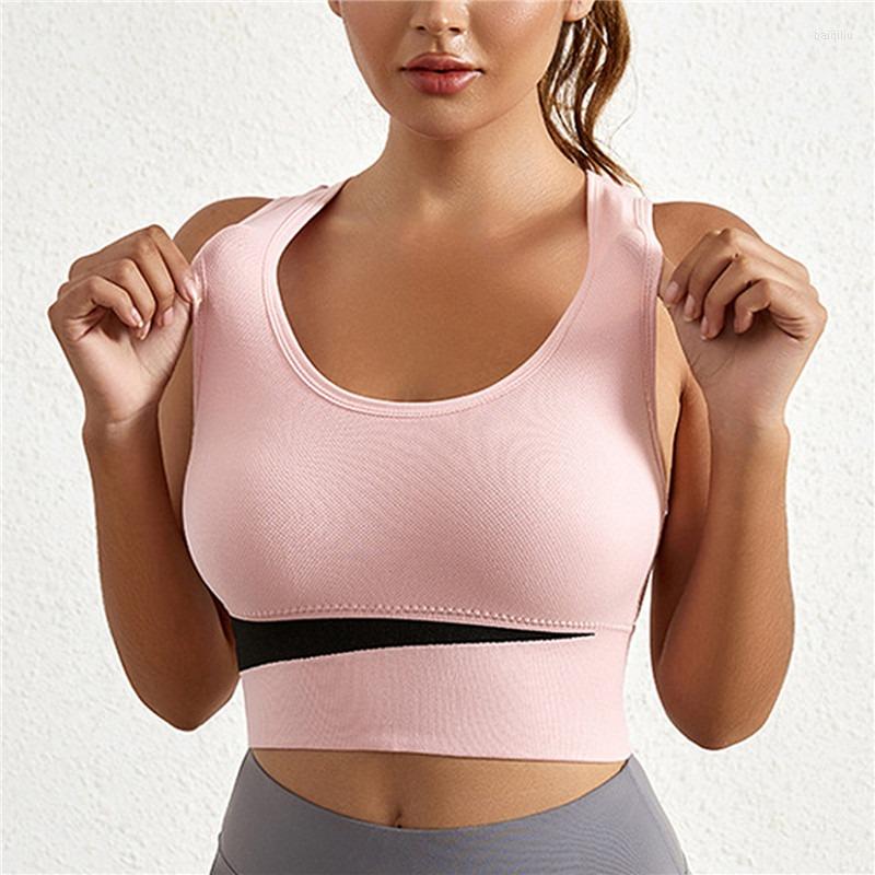 Yoga Outfit Sexy Women Sports Bra Plus Size Crop Top Patchwork Underwear Push Up Cotton Fitness Seamless Bralette Vest, 1 pair chest pad
Yoga Outfit Sexy Women Sports Bra Plus Size Crop Top Patchwork Underwear Push Up Cotton Fitness Seamless Bralette Vest, 1 pair chest pad