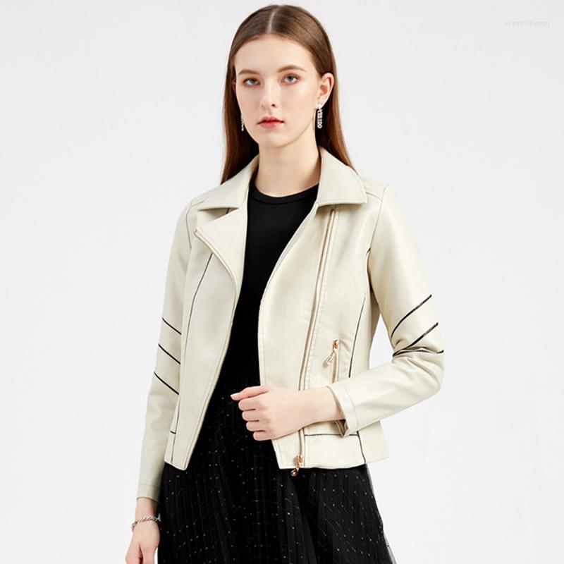 Women's Jackets Leather Thin PU Short Coat Spring And Autumn Jacket Motorcycle Wear Women's Slim Top Trend, 01
Women's Jackets Leather Thin PU Short Coat Spring And Autumn Jacket Motorcycle Wear Women's Slim Top Trend, 01
