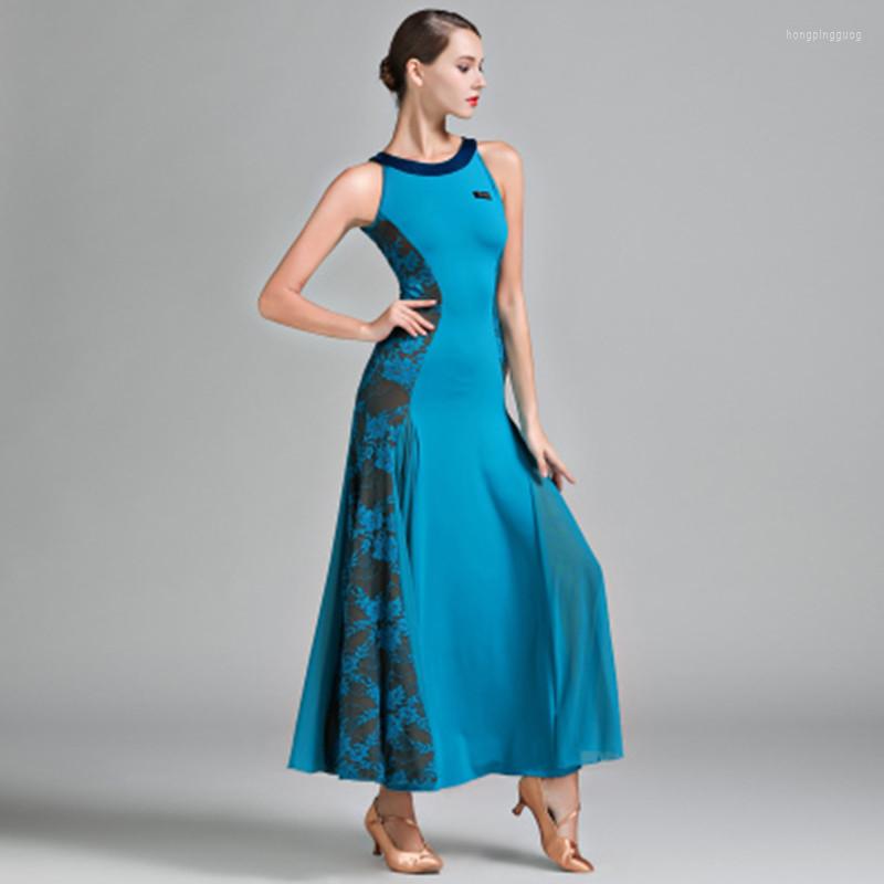 Stage Wear Style Lady Ballroom Dance Competition Dress Standard Sleeveless Dresses Modern Costume Waltz Costumes, Black
Stage Wear Style Lady Ballroom Dance Competition Dress Standard Sleeveless Dresses Modern Costume Waltz Costumes, Black
