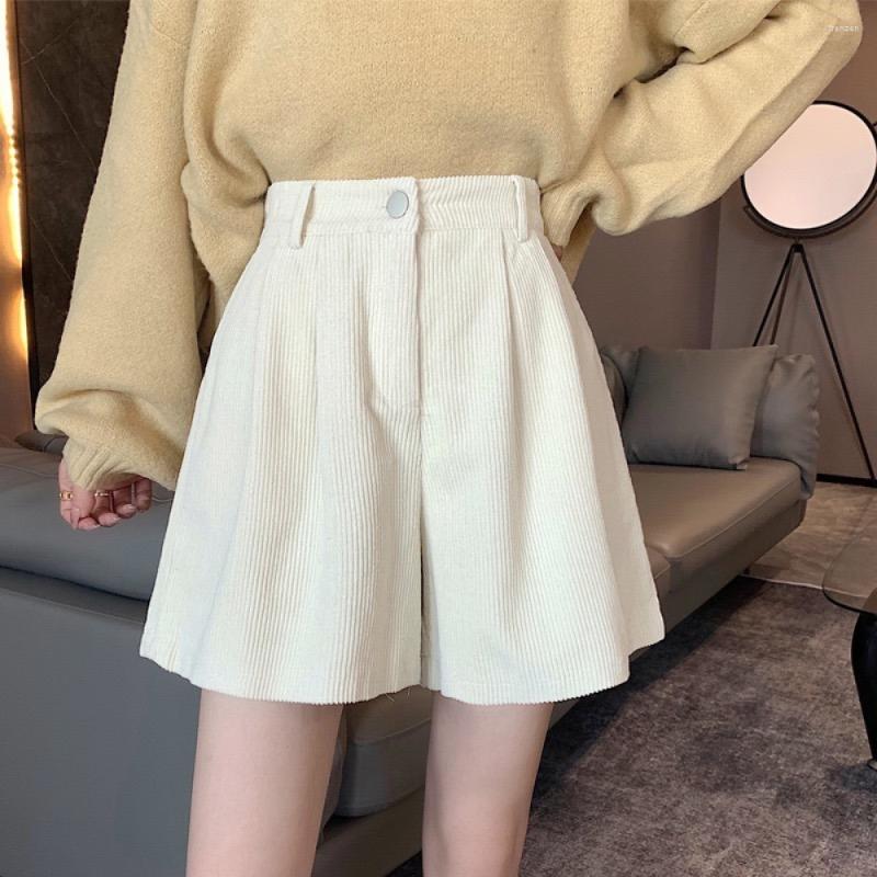 Women's Shorts Women Wide Leg Corduroy High Waist College Vintage Girlish Harajuku Stylish Street Wear Hipster Femme Y2k Pants, Beige
Women's Shorts Women Wide Leg Corduroy High Waist College Vintage Girlish Harajuku Stylish Street Wear Hipster Femme Y2k Pants, Beige