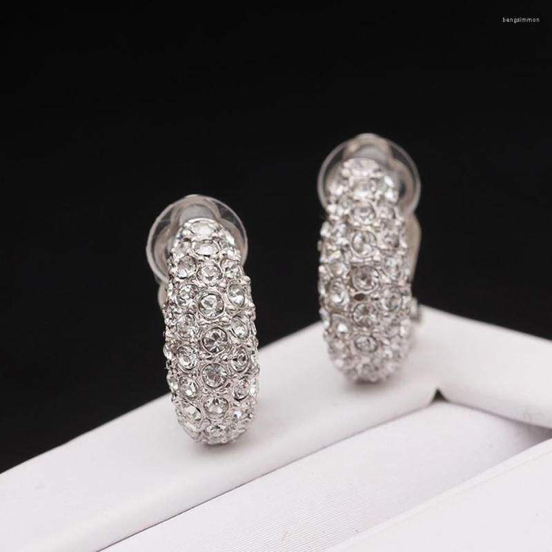 Backs Earrings 11.11 Sale Crescent Moon Shaped Girls Clip On Micro Paved With Austria Crystal Fashion Brand Non Piercing Bijoux Gift
Backs Earrings 11.11 Sale Crescent Moon Shaped Girls Clip On Micro Paved With Austria Crystal Fashion Brand Non Piercing Bijoux Gift