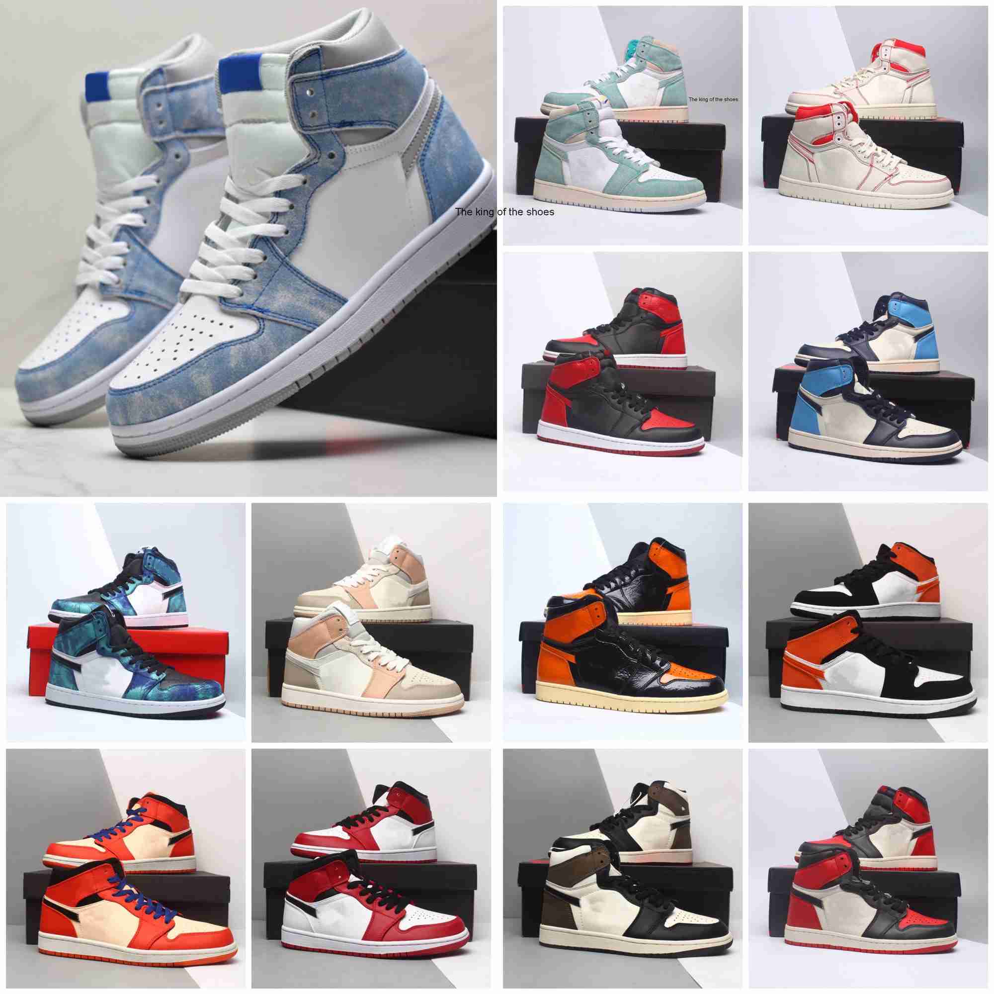 2023 OG2023 OG Jumpman 1 Basketball Shoes Women Mens 1s Trainers High OG Hyper Royal Neutral Grey Prototype Shadow 2.0 Obsidian Dark Mocha Twist Pine Green, 25
2023 OG2023 OG Jumpman 1 Basketball Shoes Women Mens 1s Trainers High OG Hyper Royal Neutral Grey Prototype Shadow 2.0 Obsidian Dark Mocha Twist Pine Green, 25