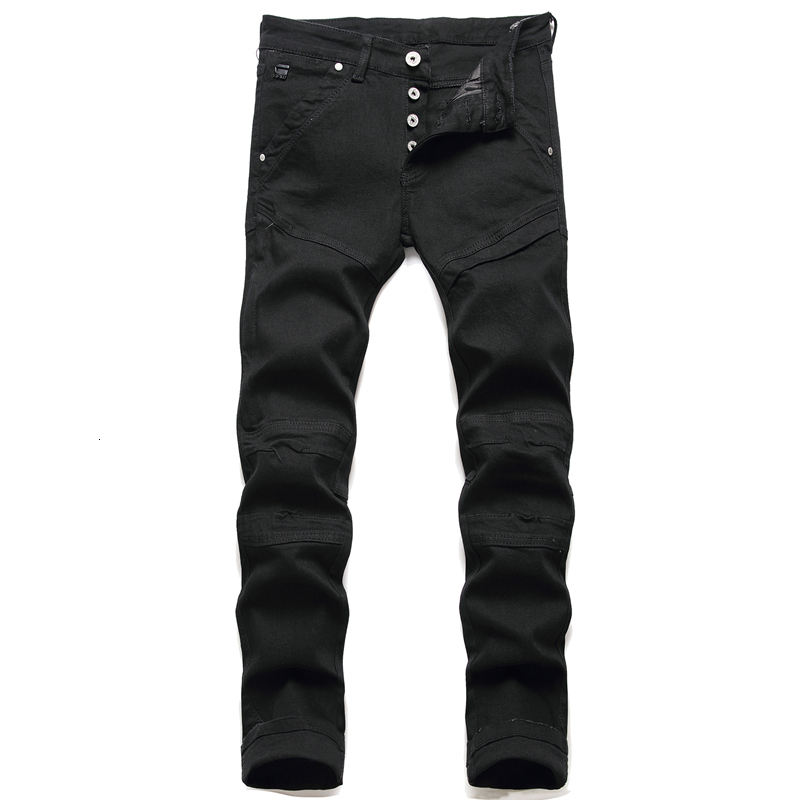 Men's Jeans Men's Washed Holes Spliced Black Solid Color Trousers Slim Fashion Casual All-Match Small Feet Elastic Men Motorcycle Jeans 230316
Men's Jeans Men's Washed Holes Spliced Black Solid Color Trousers Slim Fashion Casual All-Match Small Feet Elastic Men Motorcycle Jeans 230316
