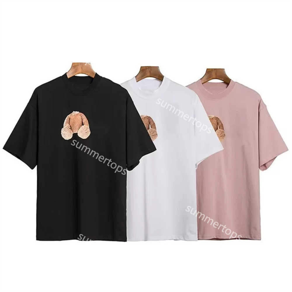 Men' T-Shirts Palm Designer Angles Broken Teddy Bear Tshirts Cotton Shirts For Men Short Sleeve Tee Luxury Mens Shirts T1606
Men' T-Shirts Palm Designer Angles Broken Teddy Bear Tshirts Cotton Shirts For Men Short Sleeve Tee Luxury Mens Shirts T1606