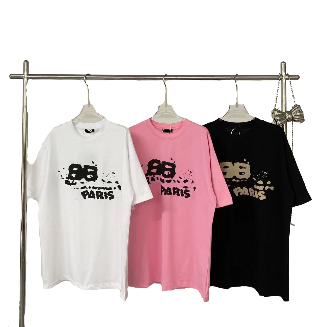 Casual t shirt men women new high street designer shirt summer Crew Neck short sleeve clothes Letters Print Classic top hot Breathable clothes black white
Casual t shirt men women new high street designer shirt summer Crew Neck short sleeve clothes Letters Print Classic top hot Breathable clothes black white