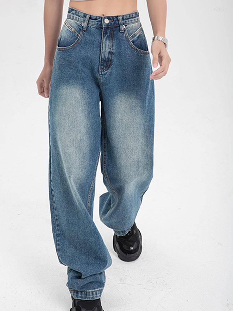 Women's Jeans High Waist Women's Low Rise Y2K Woman Streetwear Wide Leg Pants Punk Hip Hop Trousers Female Femme Denim Bagge Mom, Dark blue
Women's Jeans High Waist Women's Low Rise Y2K Woman Streetwear Wide Leg Pants Punk Hip Hop Trousers Female Femme Denim Bagge Mom, Dark blue