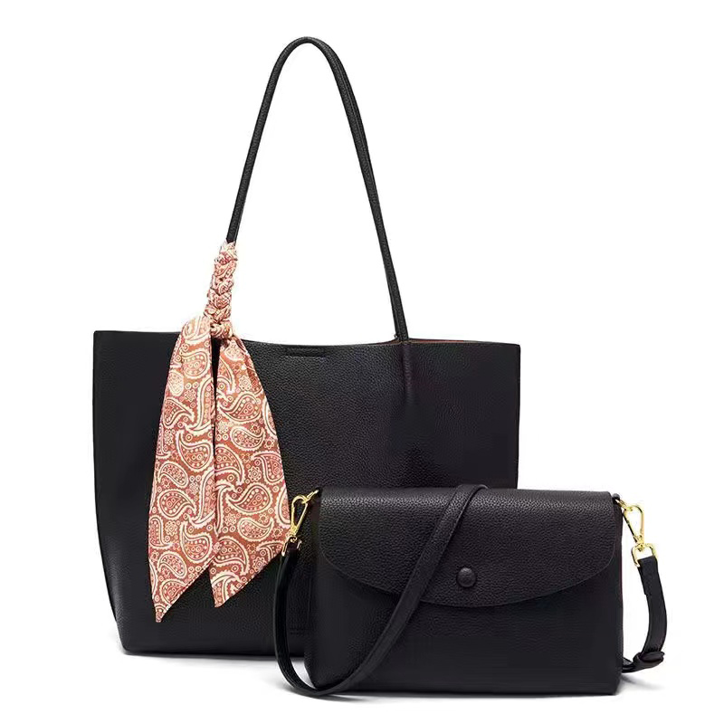 Sales of 2-piece Women's Shoulder Bag MM Bag Designer Bag Wallet Large Capacity Tote Bag High Quality Soft Leather Underarm Bag, Pewter 
Sales of 2-piece Women's Shoulder Bag MM Bag Designer Bag Wallet Large Capacity Tote Bag High Quality Soft Leather Underarm Bag, Pewter