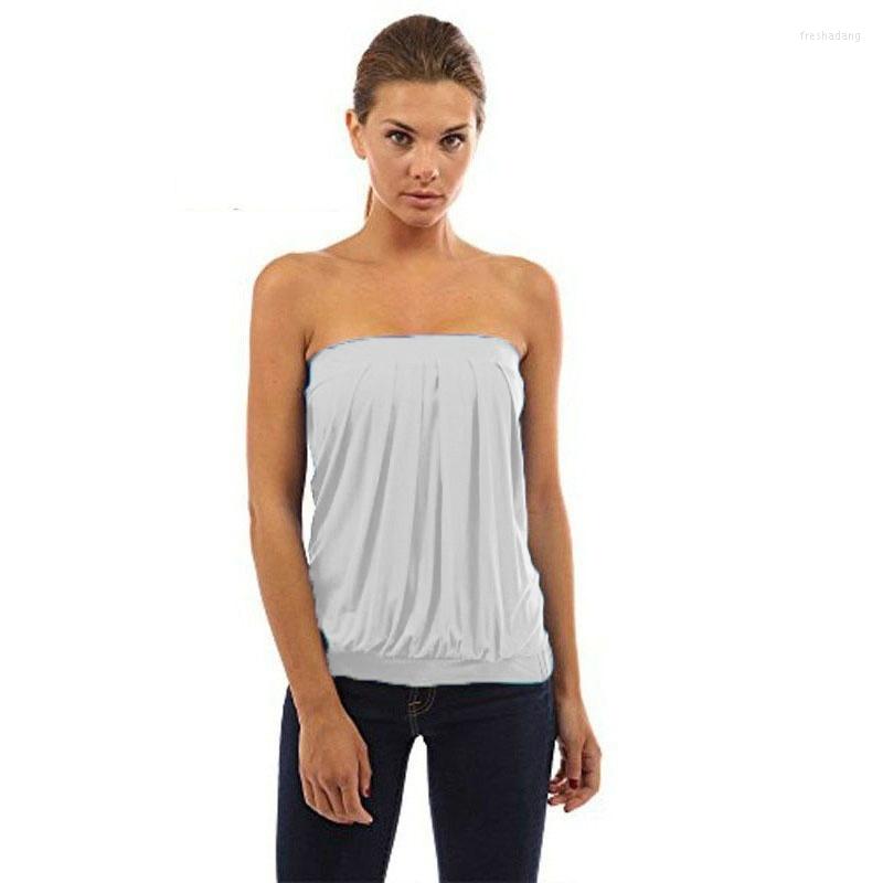 Women's Tanks Women Summer Fashion Sexy Tube Top Casual Sleeveless Shirt Crop Solid Female Vests 2023 Elastic Folds Plus Size, Black
Women's Tanks Women Summer Fashion Sexy Tube Top Casual Sleeveless Shirt Crop Solid Female Vests 2023 Elastic Folds Plus Size, Black