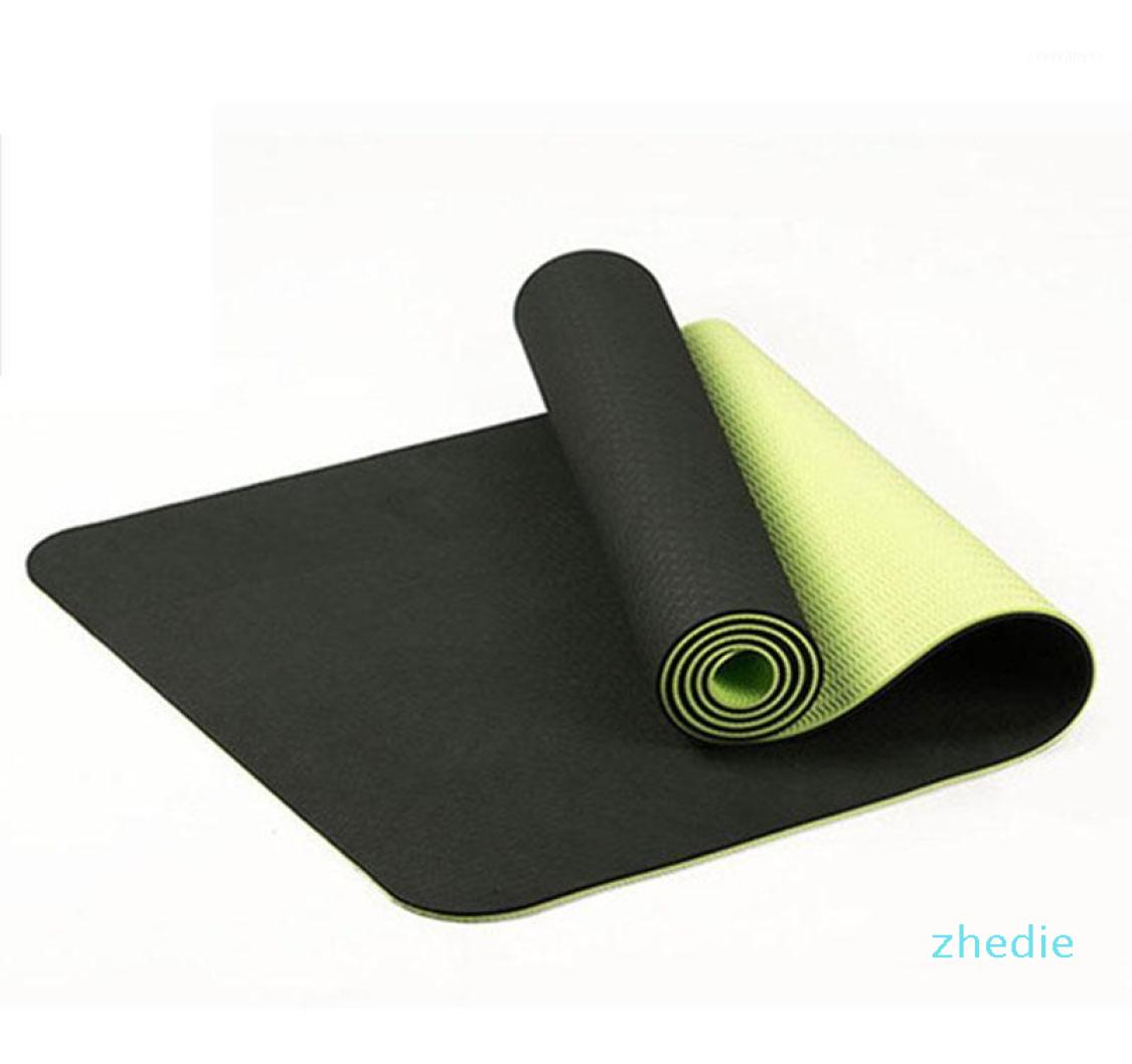 2020 6Mm Tpe TwoColor NonSlip Yoga Mat Sports Mat 183x61Cm Gym Home Fitness Tasteless Online shopping6029999, Black
2020 6Mm Tpe TwoColor NonSlip Yoga Mat Sports Mat 183x61Cm Gym Home Fitness Tasteless Online shopping6029999, Black