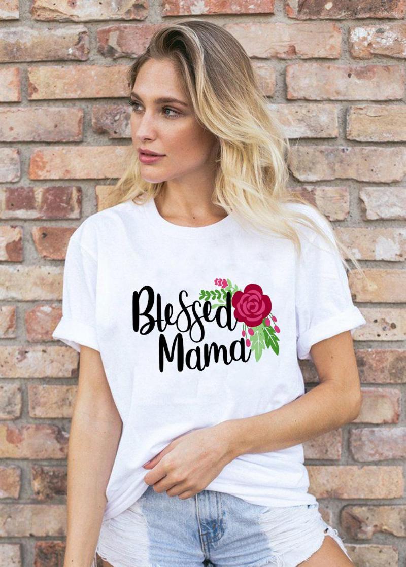 Women's T Shirts Graphic Aesthetic Tumblr Tees Round Neck Tshirts Tops Ropa Camisas Mujer Blessed Mama Letter Flower Print Women's, Db69-fstye-
Women's T Shirts Graphic Aesthetic Tumblr Tees Round Neck Tshirts Tops Ropa Camisas Mujer Blessed Mama Letter Flower Print Women's, Db69-fstye-
