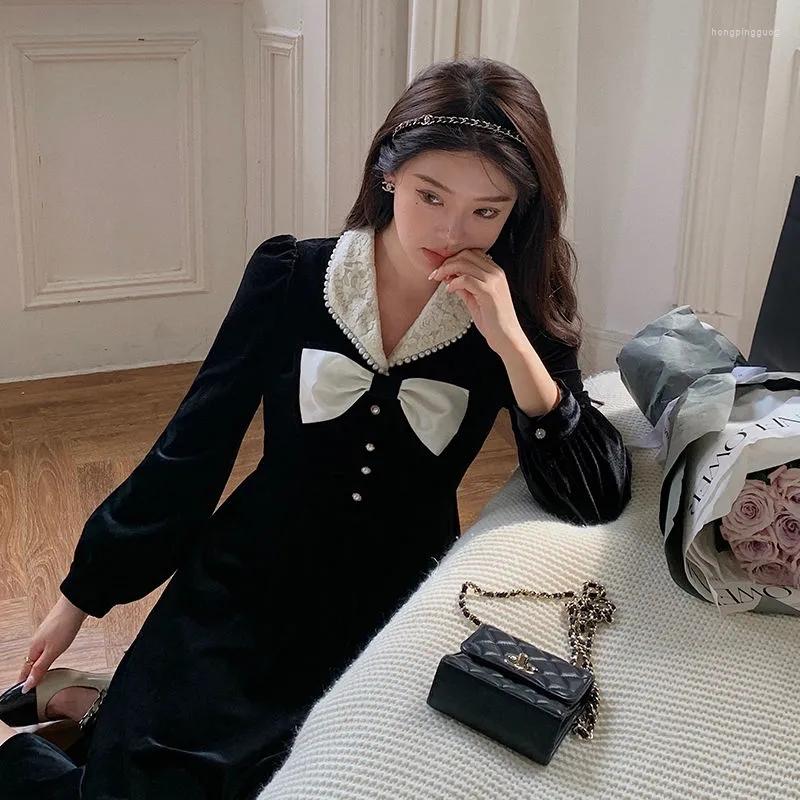 Casual Dresses Spring Dress Women Elegant Retro Patchwork Hepburn Party Midi Female French High Street Korean Designer, Black
Casual Dresses Spring Dress Women Elegant Retro Patchwork Hepburn Party Midi Female French High Street Korean Designer, Black