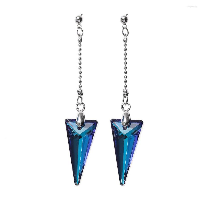 Stud Earrings ER-01050 Austrian Crystal Jewellery Silver Plated Triangle Personalized Drop For Women Mother's Day Gift
Stud Earrings ER-01050 Austrian Crystal Jewellery Silver Plated Triangle Personalized Drop For Women Mother's Day Gift