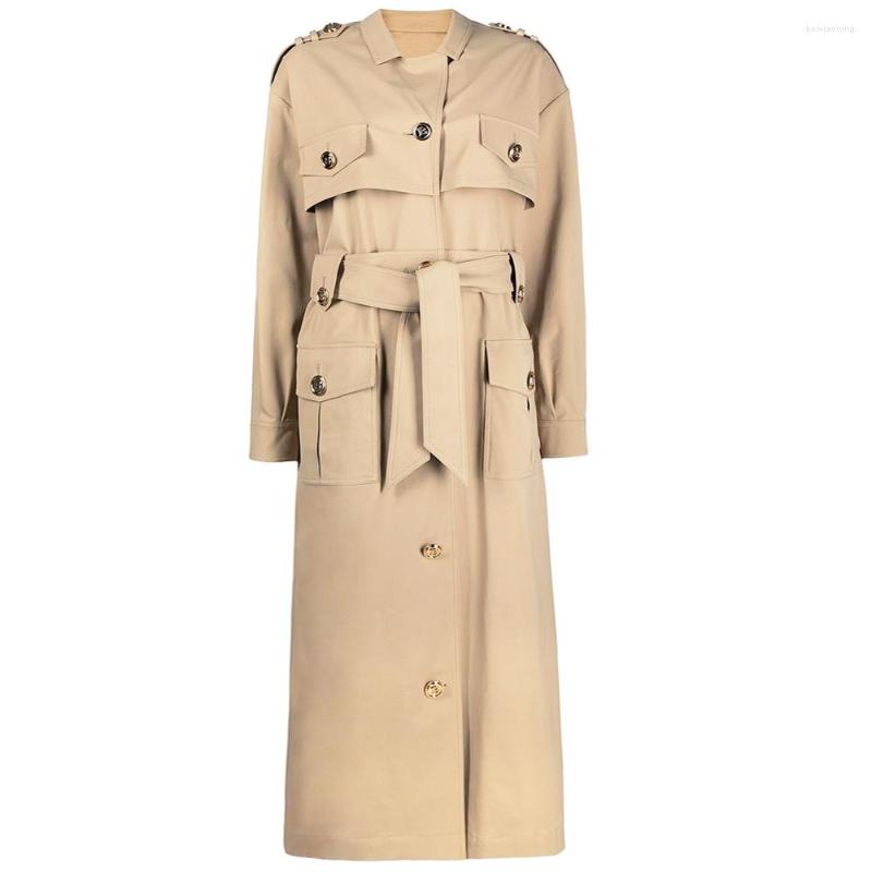 Women' Trench Coats 2023 Spring Autumn And Winter Net Celebrity Ladies High-end Simple Versatile Windbreaker Coat -3XL, Khaki
Women' Trench Coats 2023 Spring Autumn And Winter Net Celebrity Ladies High-end Simple Versatile Windbreaker Coat -3XL, Khaki