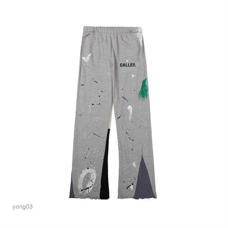 Men's Pants Men Galleries Sweatpants Dept Speckled Letter Print Women's Couple Loose Versatile Casual Straight 014134, Gray
Men's Pants Men Galleries Sweatpants Dept Speckled Letter Print Women's Couple Loose Versatile Casual Straight 014134, Gray