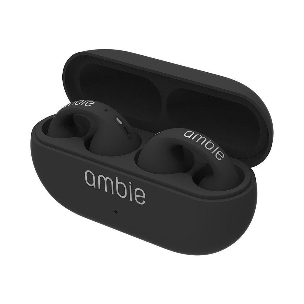 Ambie Sound Earcuffs Ear Bone Earphones Conduction Earring Type Wireless Bluetooth Auriculares TWS Bluetooth Earphone, Black
Ambie Sound Earcuffs Ear Bone Earphones Conduction Earring Type Wireless Bluetooth Auriculares TWS Bluetooth Earphone, Black