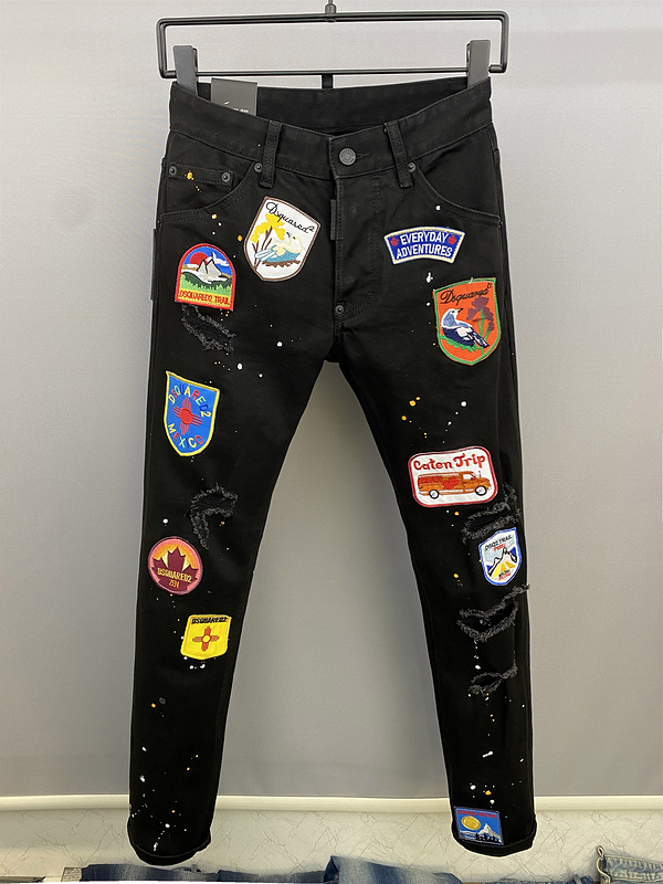 DSQPLEIND2 Men Jeans Cotton Denim Trousers Man's Water Wash Micro Elastic Slimming Feet Casual Nostalgic Patch Milano Dsq Pants Man Clothes Spring Grey Biker jean, 9875
DSQPLEIND2 Men Jeans Cotton Denim Trousers Man's Water Wash Micro Elastic Slimming Feet Casual Nostalgic Patch Milano Dsq Pants Man Clothes Spring Grey Biker jean, 9875