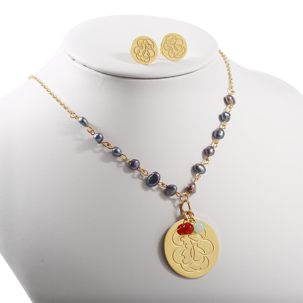 WomenEarrings Necklace charms jewelry set bears pearls bead flower pendant jewelry sets women Party gift Gold and Silver Link Chains, Check picture
WomenEarrings Necklace charms jewelry set bears pearls bead flower pendant jewelry sets women Party gift Gold and Silver Link Chains, Check picture
