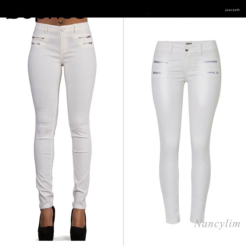 Women's Jeans 2023 Low Waist Slim Stretch Pencil Imitation Leather Denim Pants Double Zipper White Women's Clothing Skinny
Women's Jeans 2023 Low Waist Slim Stretch Pencil Imitation Leather Denim Pants Double Zipper White Women's Clothing Skinny