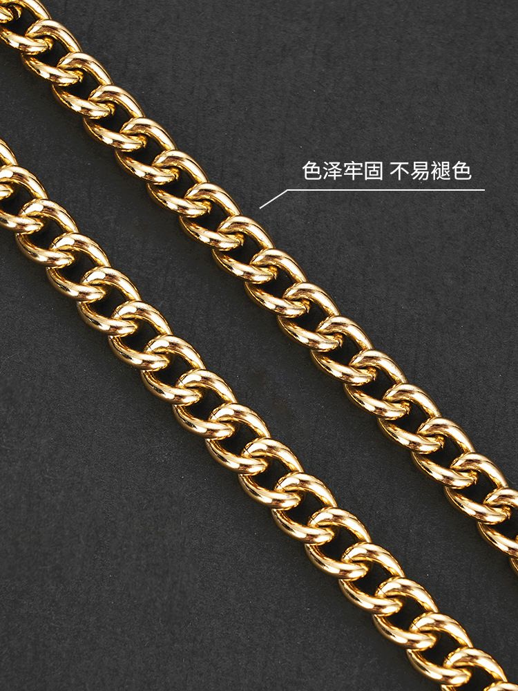 Quality Extended Chains Bag Accessories Decorative Chain Wrap Revamp Bags Straps Replacement
Quality Extended Chains Bag Accessories Decorative Chain Wrap Revamp Bags Straps Replacement
