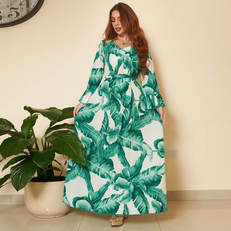 Ethnic Clothing Wepbel Muslim Bohe Dress Women Fashion Abaya Islam Robe Caftan Long Sleeve Summer Printed Belt Turkey Kaftan
Ethnic Clothing Wepbel Muslim Bohe Dress Women Fashion Abaya Islam Robe Caftan Long Sleeve Summer Printed Belt Turkey Kaftan